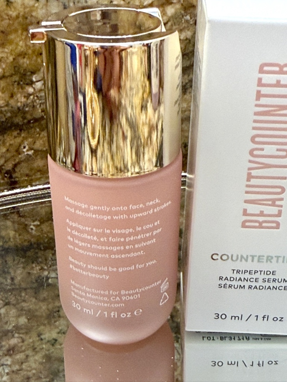 Beautycounter Countertime Tripeptide Radiance Serum Anti-aging Full Size 1oz. - Picture 6 of 9